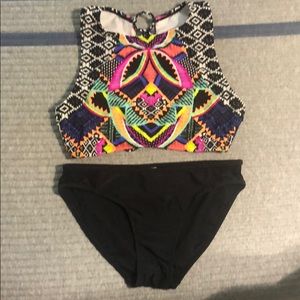 High neck bikini